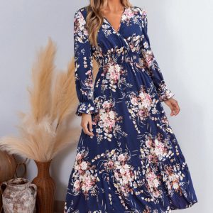 Good Day Ahead Floral Maxi Dress