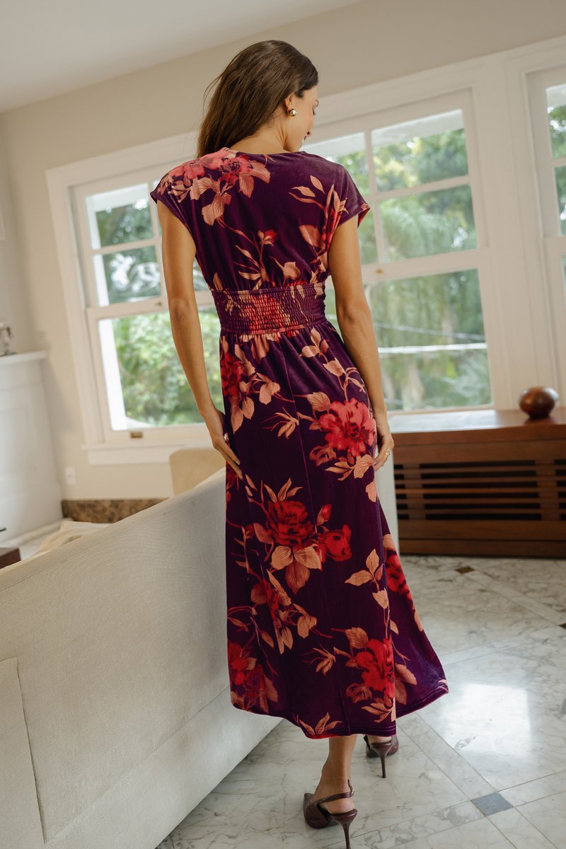 Hidden Garden Floral Maxi Dress - Image 2