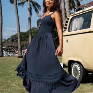 It's a Date Blue Maxi Dress