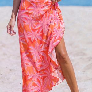 Saltwater Glow Tropical Cover-Up Sarong