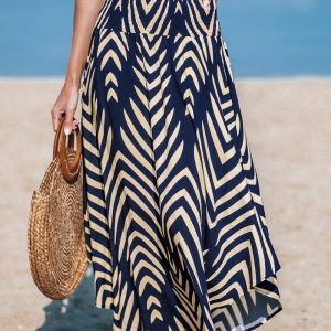 Dopamine Rush Abstract Midi Skirt