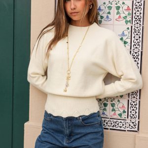 Vanilla Sky Beige Sweater