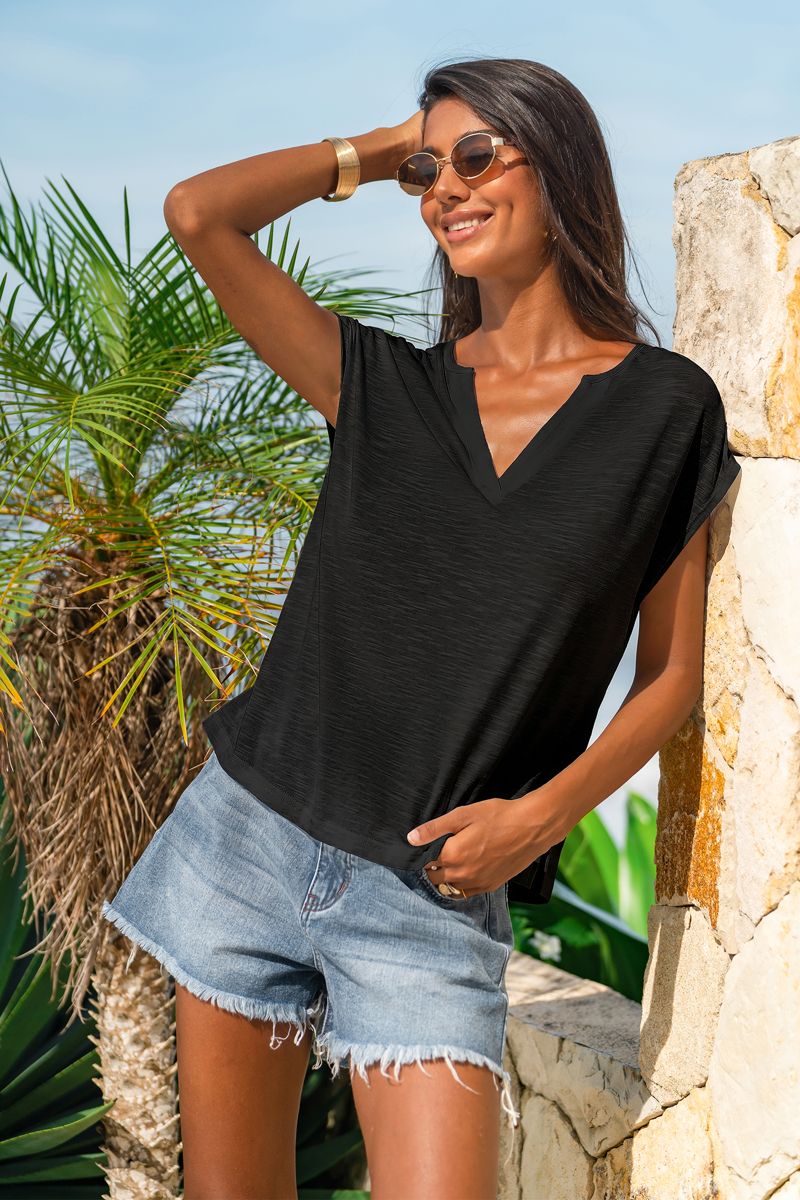 Heritage Black Tee - Image 4